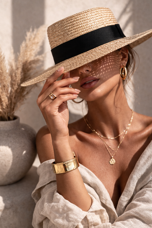 Summer Riviera Straw Hat