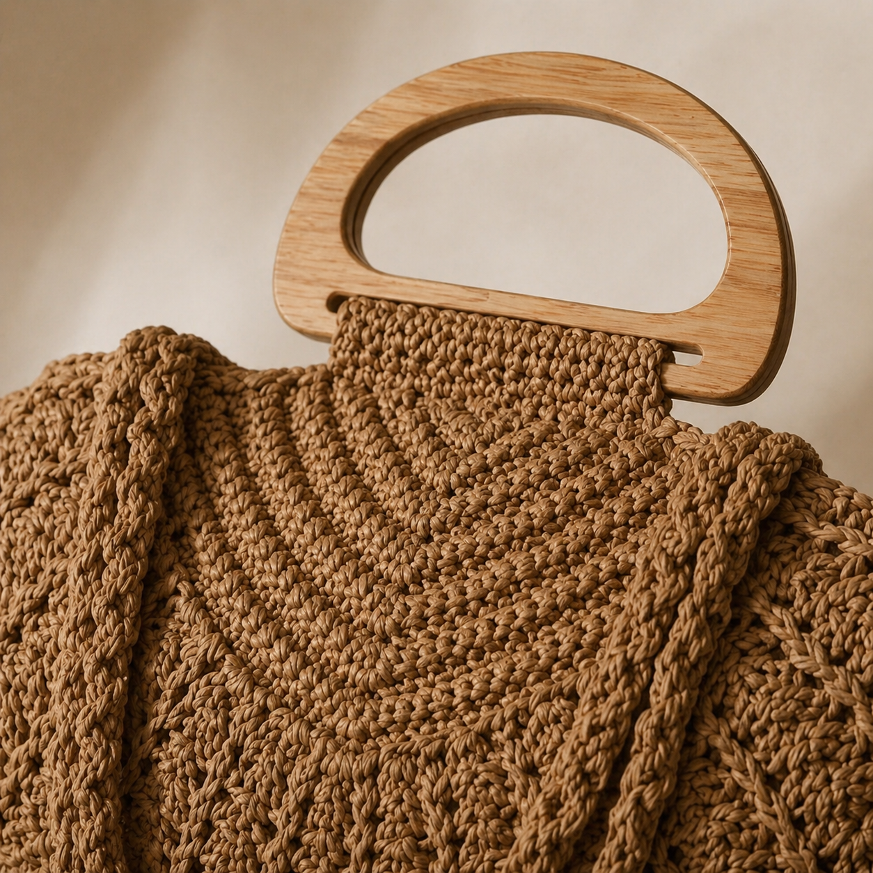Voyaa Woven Shell Bag
