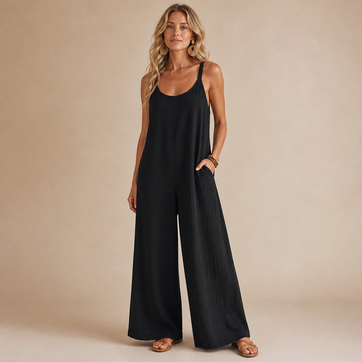 Luna Cotton Jumpsuit
