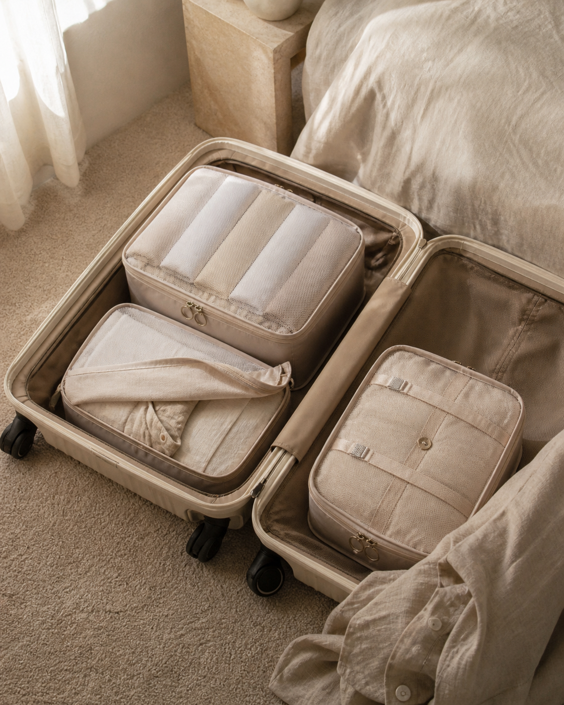 Voyaa Packing Cube Set – Khaki