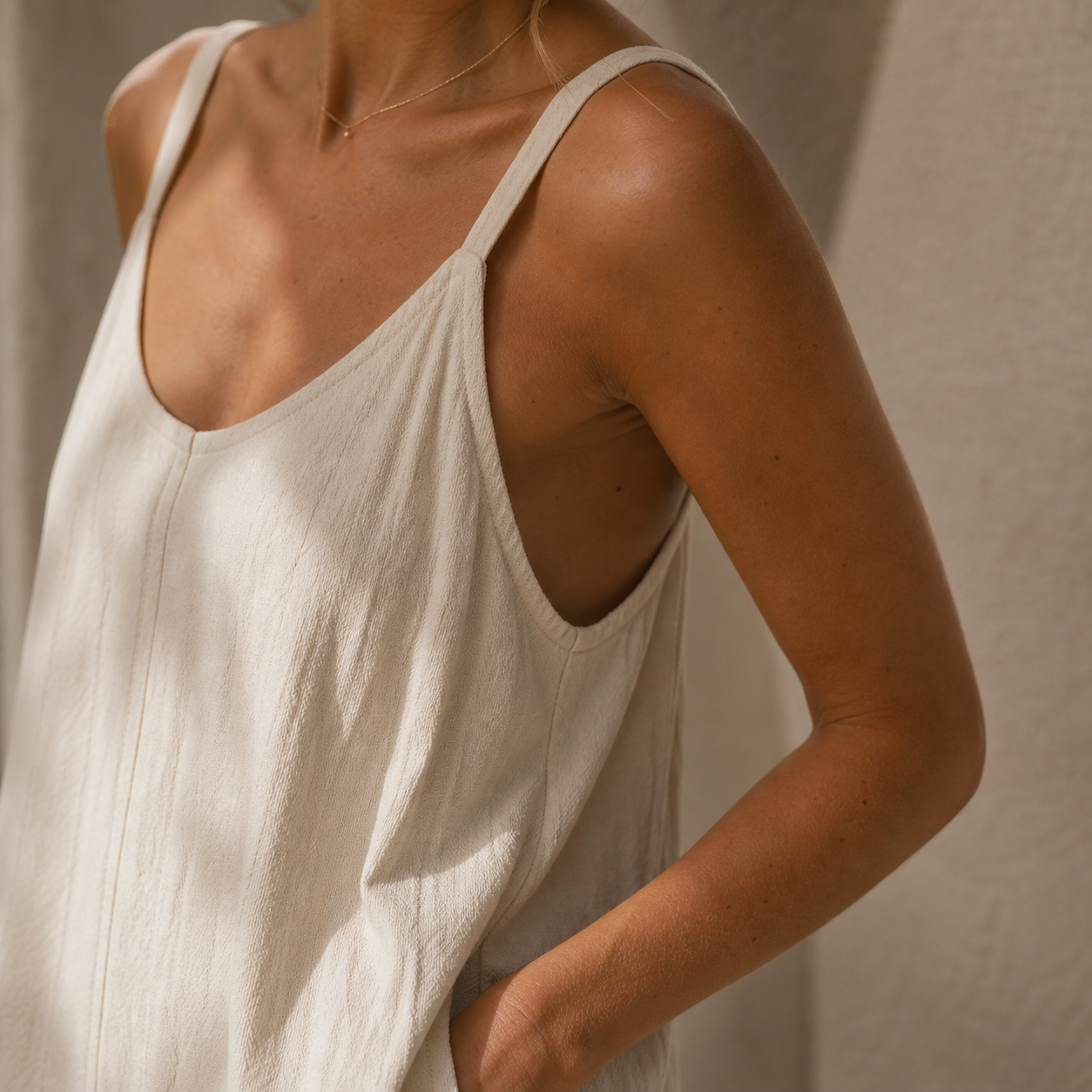 Luna Cotton Jumpsuit
