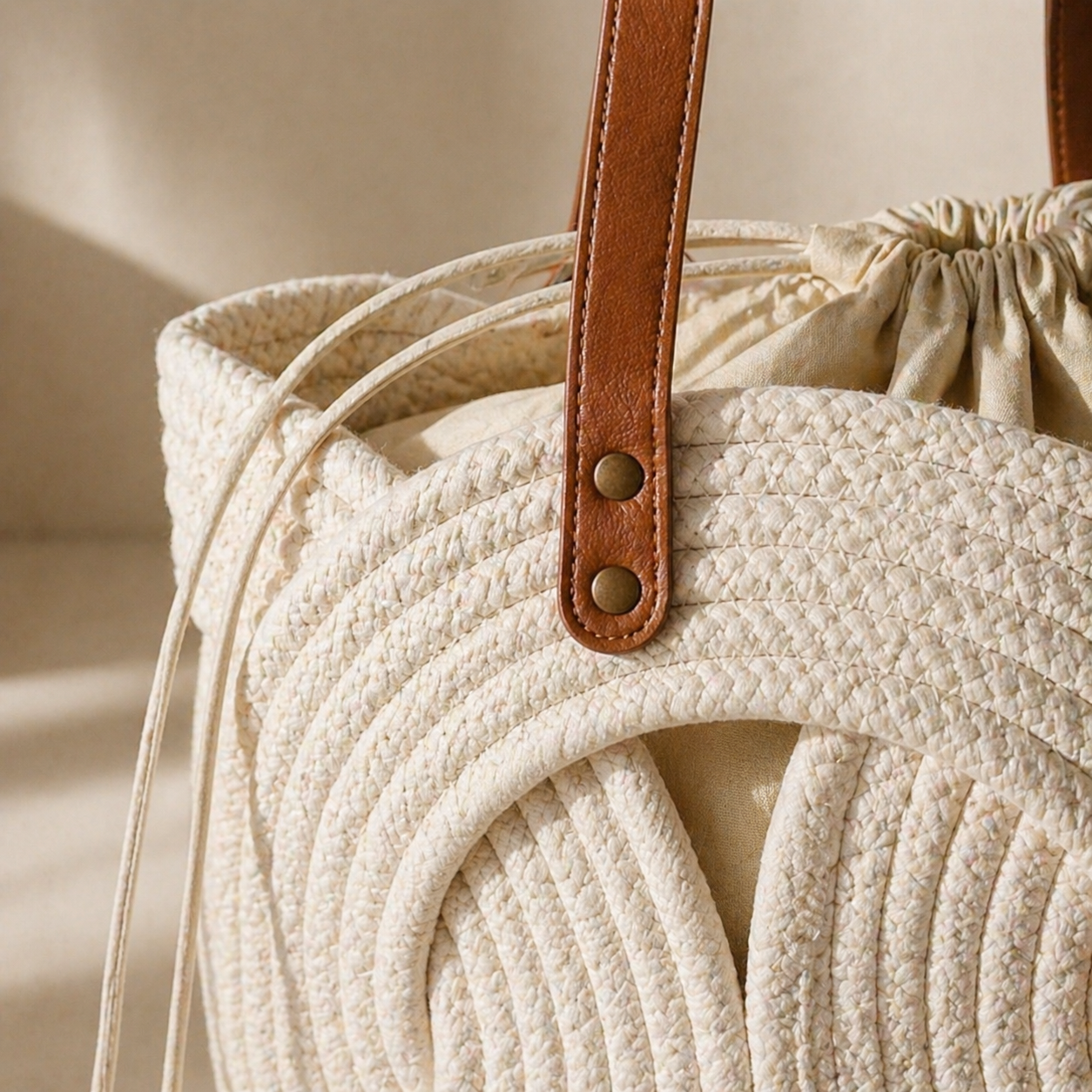 Voyaa Woven Resort Tote